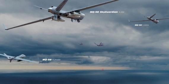 GA-ASI, MQ-9B İHA’larına Uzun Menzilli Silah Entegrasyonu İçin Çalışmalara Başladı