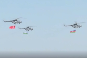 Türkiye, Azerbaycan ve Özbekistan ortaklığındaki askeri tatbikatta meskun mahal eğitimleri gerçekleştirildi