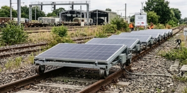 Fransa Demiryolları Atıl Hatları Güneş Enerjisi Santrallerine Dönüştürmek İçin Test Başlattı