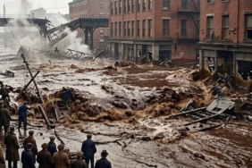 Boston'da 1919 Yılındaki Pekmez Tankı Patlaması 21 Kişinin Ölümüne Yol Açmıştı
